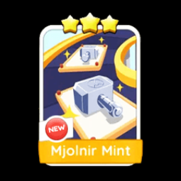 ✫Monopoly Go Stickers✫ Mjolnir Mint(3 Star) 0